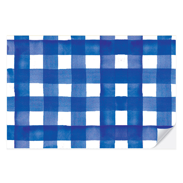 Blue Gingham Placemat Pad Cami