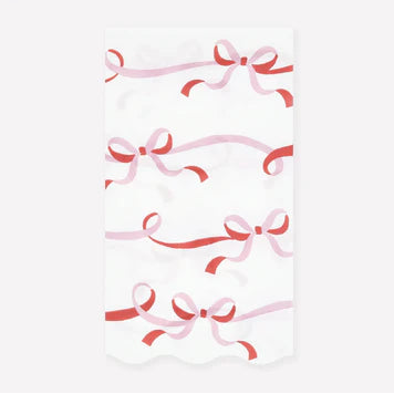 Ribbon Bow Guest Towels