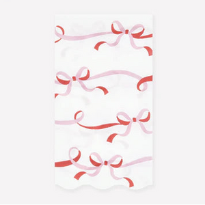 Ribbon Bow Guest Towels