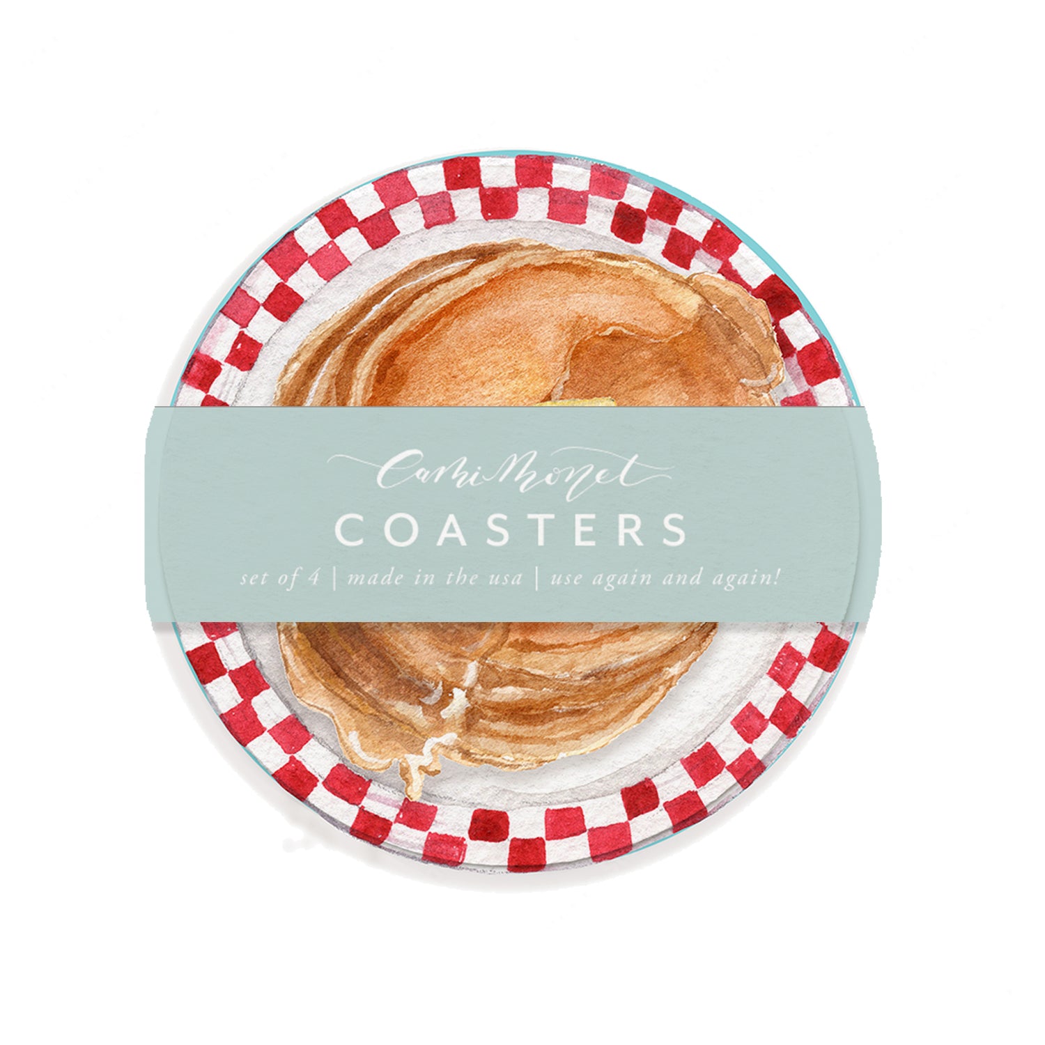 Breakfast Plates Coaster Set