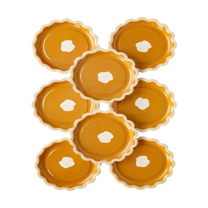 Pumpkin Pie Dessert Plate