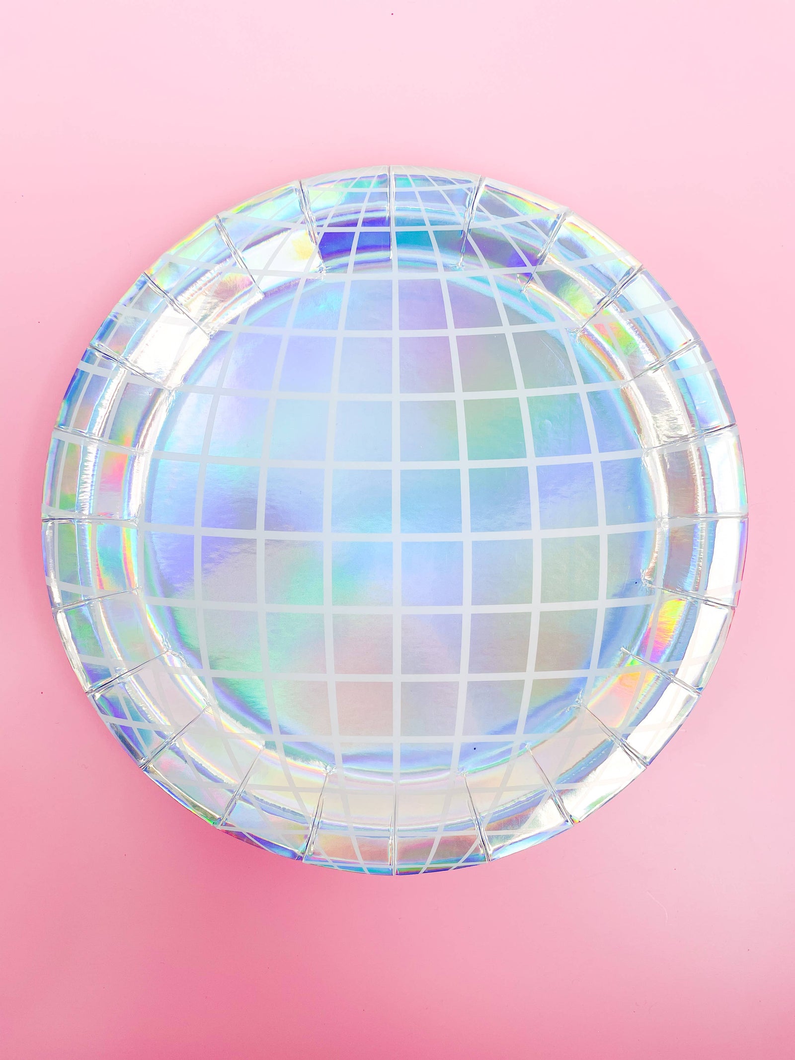 Disco Ball Paper Plates