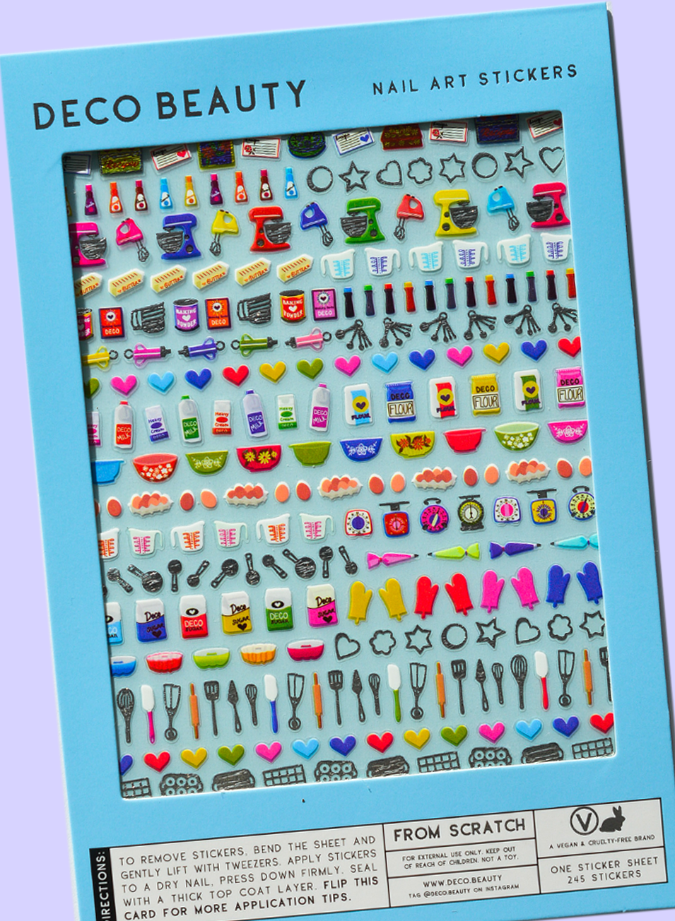 Nail Art Stickers - From Scratch