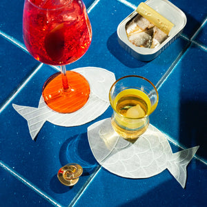 Sardine Linen Cocktail Napkins