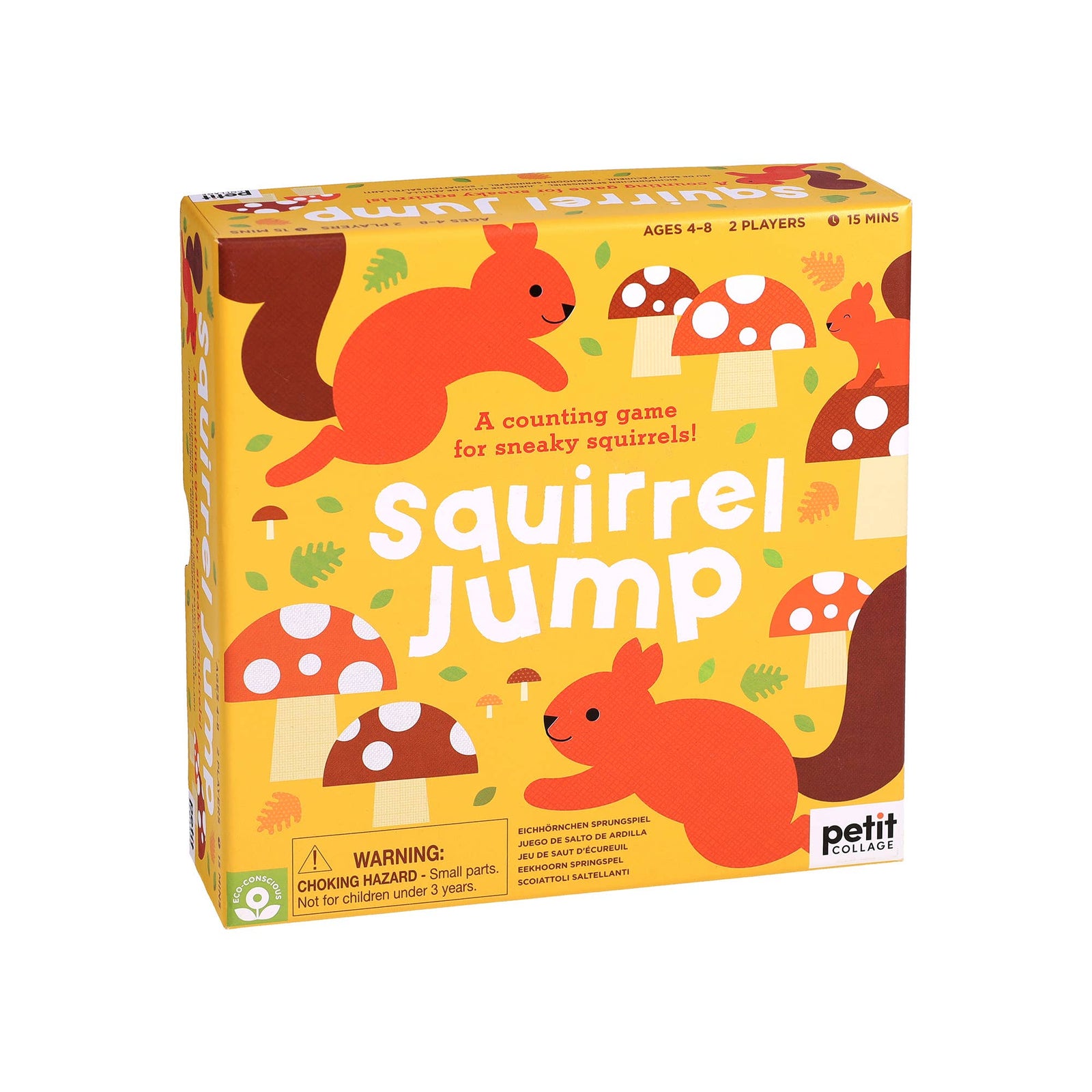 Squirrel Jump Counting Game