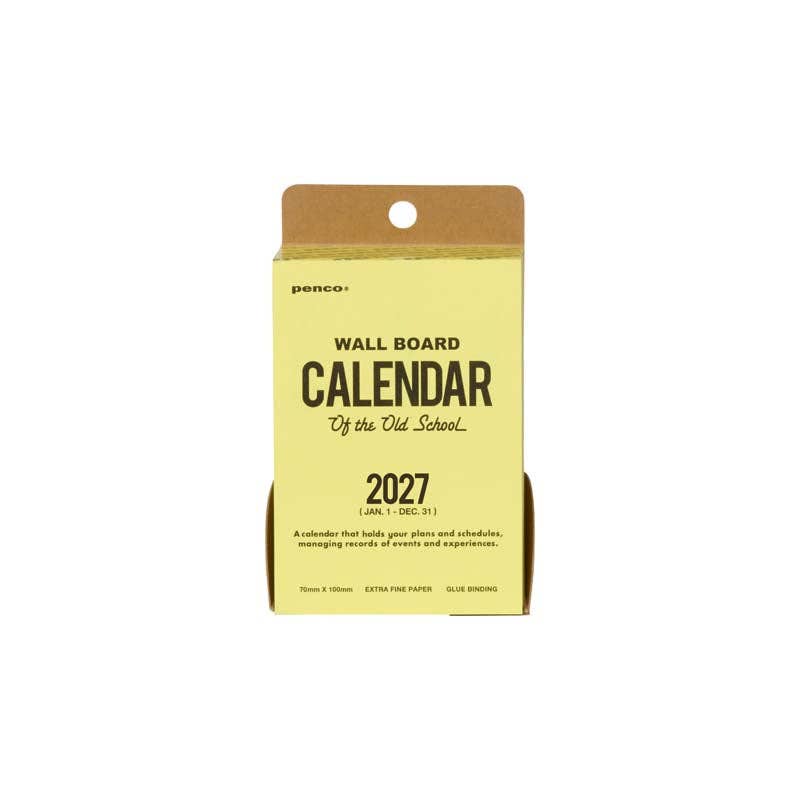 2027 Penco Memo Block Calendar(Penco)