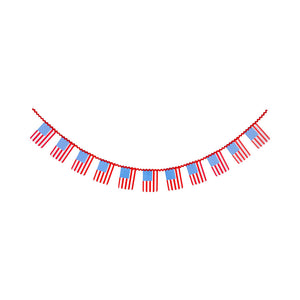 Gingham Flag Banner