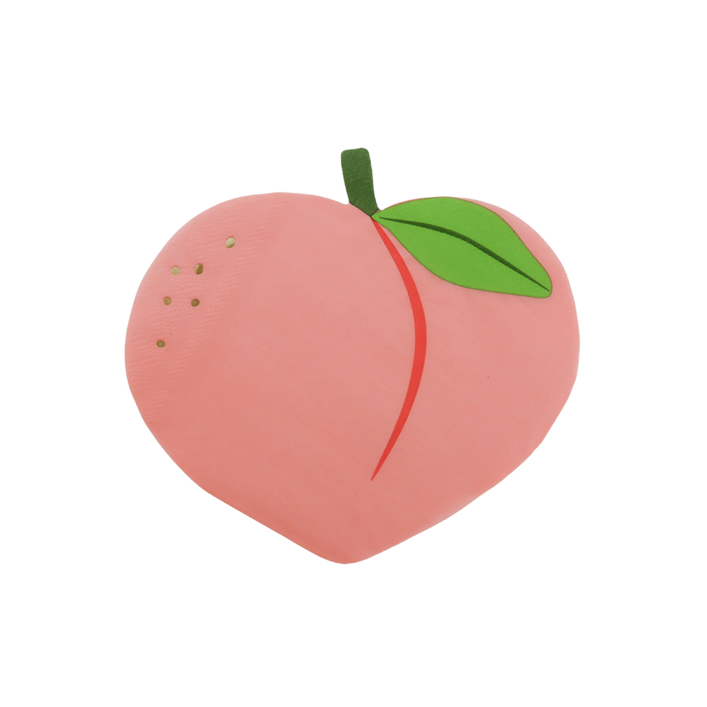 Le Dinner Peach Large Napkins