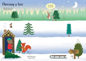 Sparkly Christmas Trees Sticker Book
