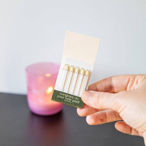 Frog Housewarming Matchbook