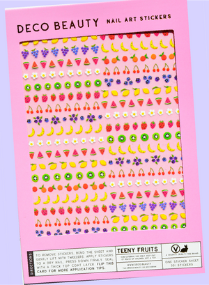 Teeny Fruits Nail Art Stickers