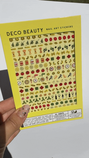 Al Dente Nail Art Stickers