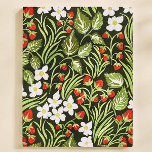 Wild Strawberry Lined Journal