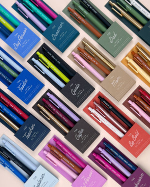The Teacher Jotter Gel Pen Set