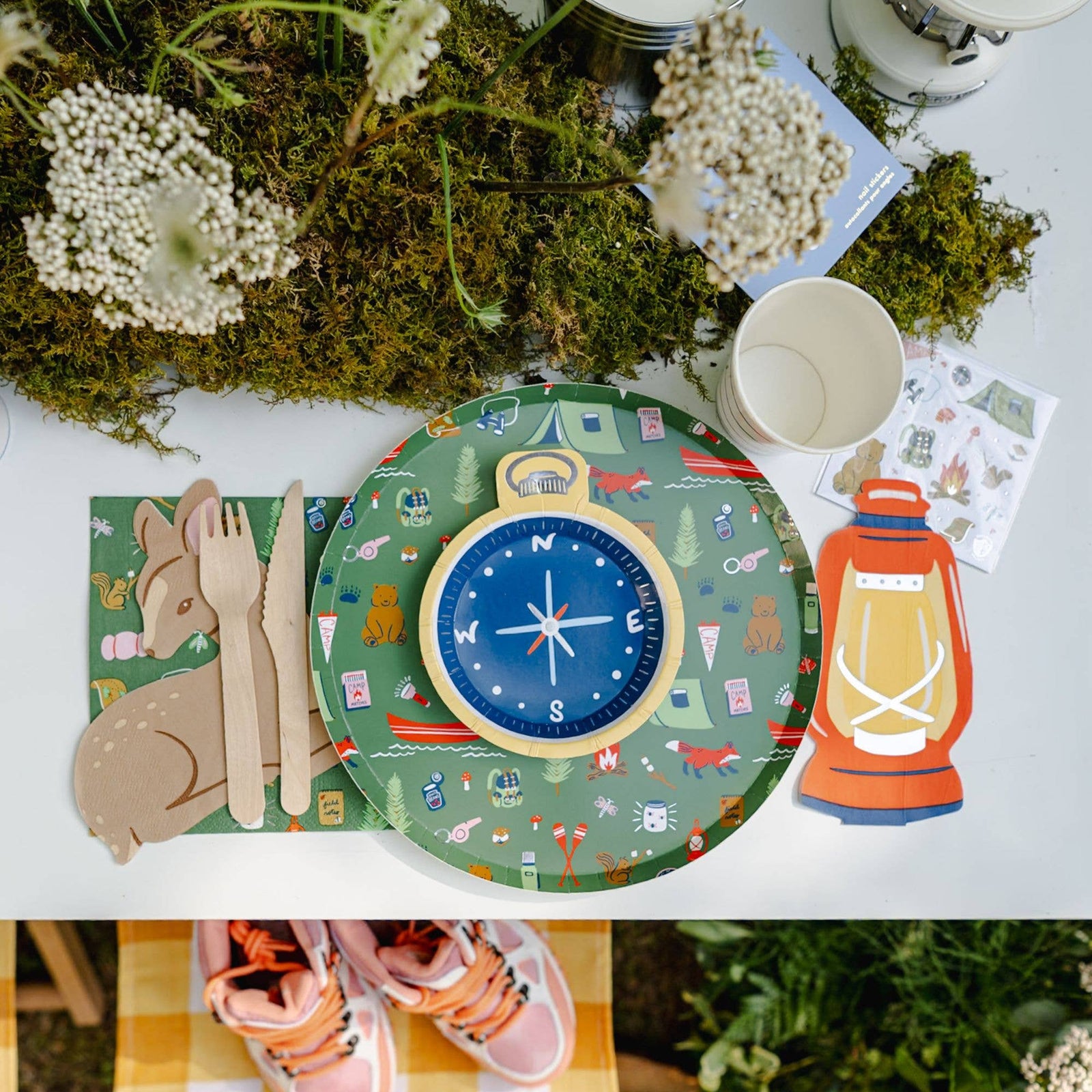 Camp Explorer Patterned Napkins