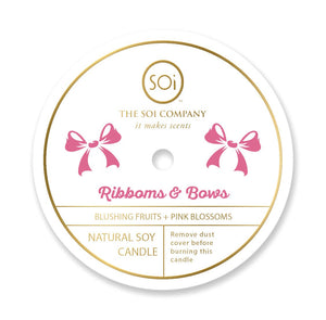 Ribbons & Bows Confetti Icon Candle