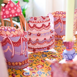 Birthday Cake Concertina Garland