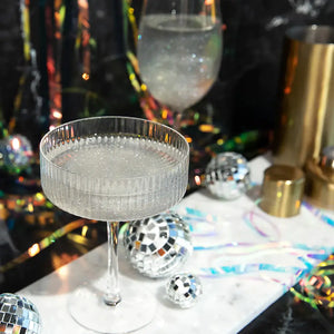 Silver Cotton Candy Drink Glitter Bombs