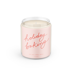 Holiday Baking Hand-Poured Soy Candle