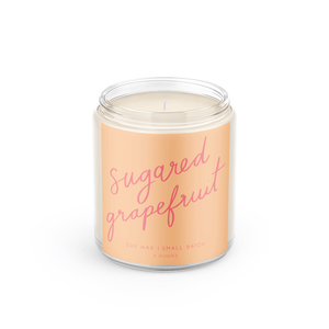 Sugared Grapefruit Soy Candle