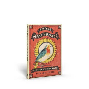 Vintage Matchboxes A Little Sticker Book