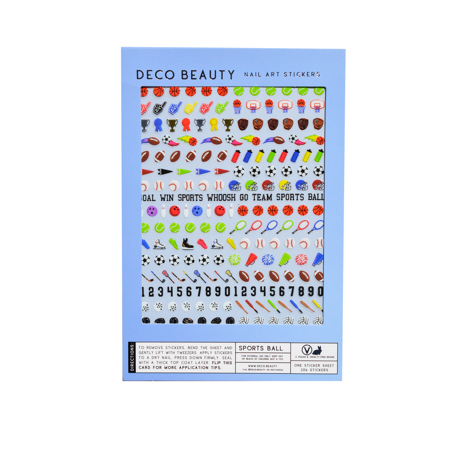 Sports Ball Nail Art Stickers