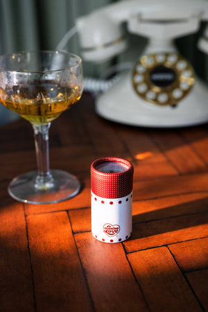 Cocktail Cherries Garnish Match Jar