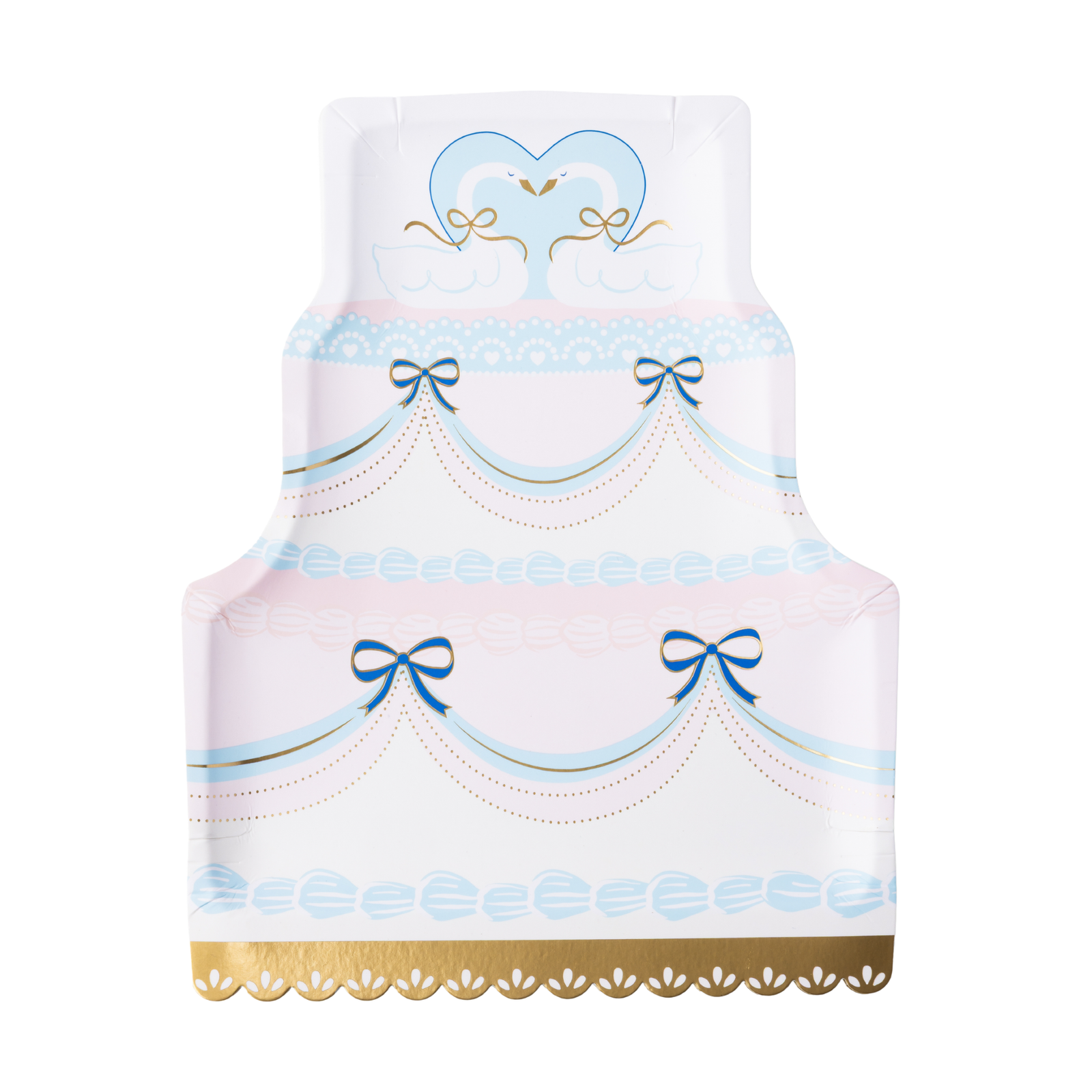 Classic Wedding Cake Plates