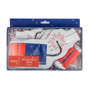 Fourth of July Inflatable Confetti Popper