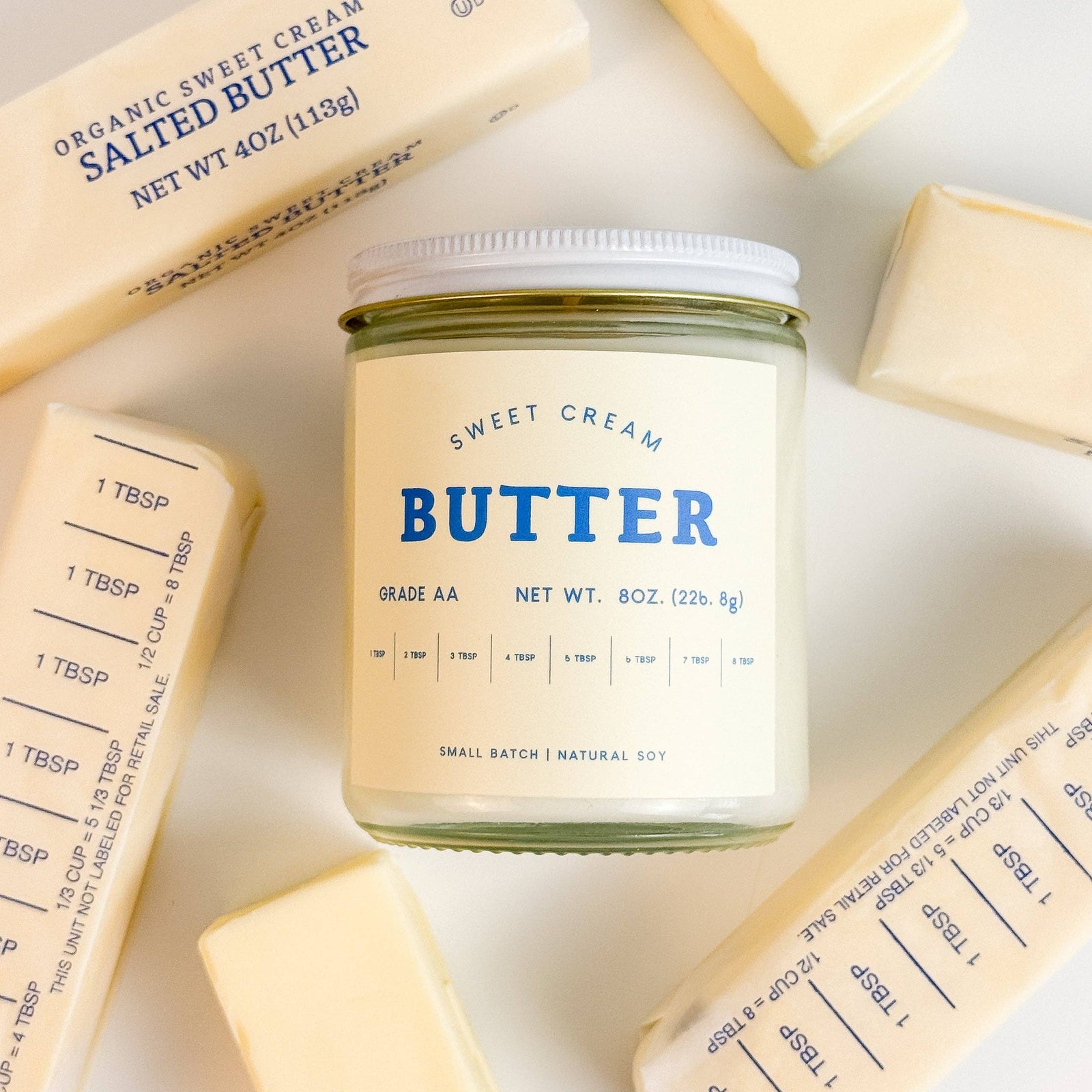 Sweet Cream Butter Soy Candle