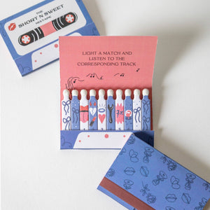 Short n Sweet Mixtape Matchbook