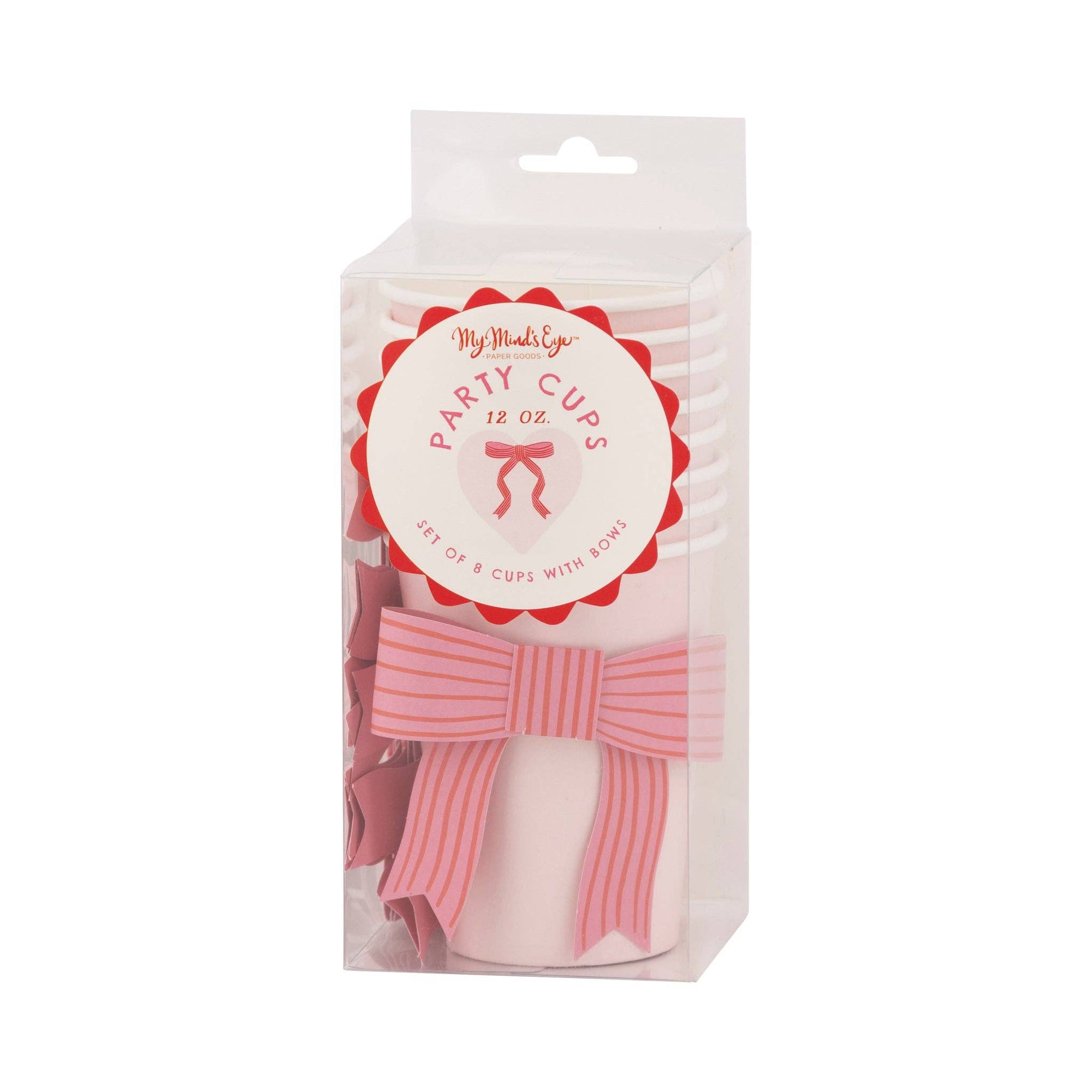 Pink Bow Party Cup