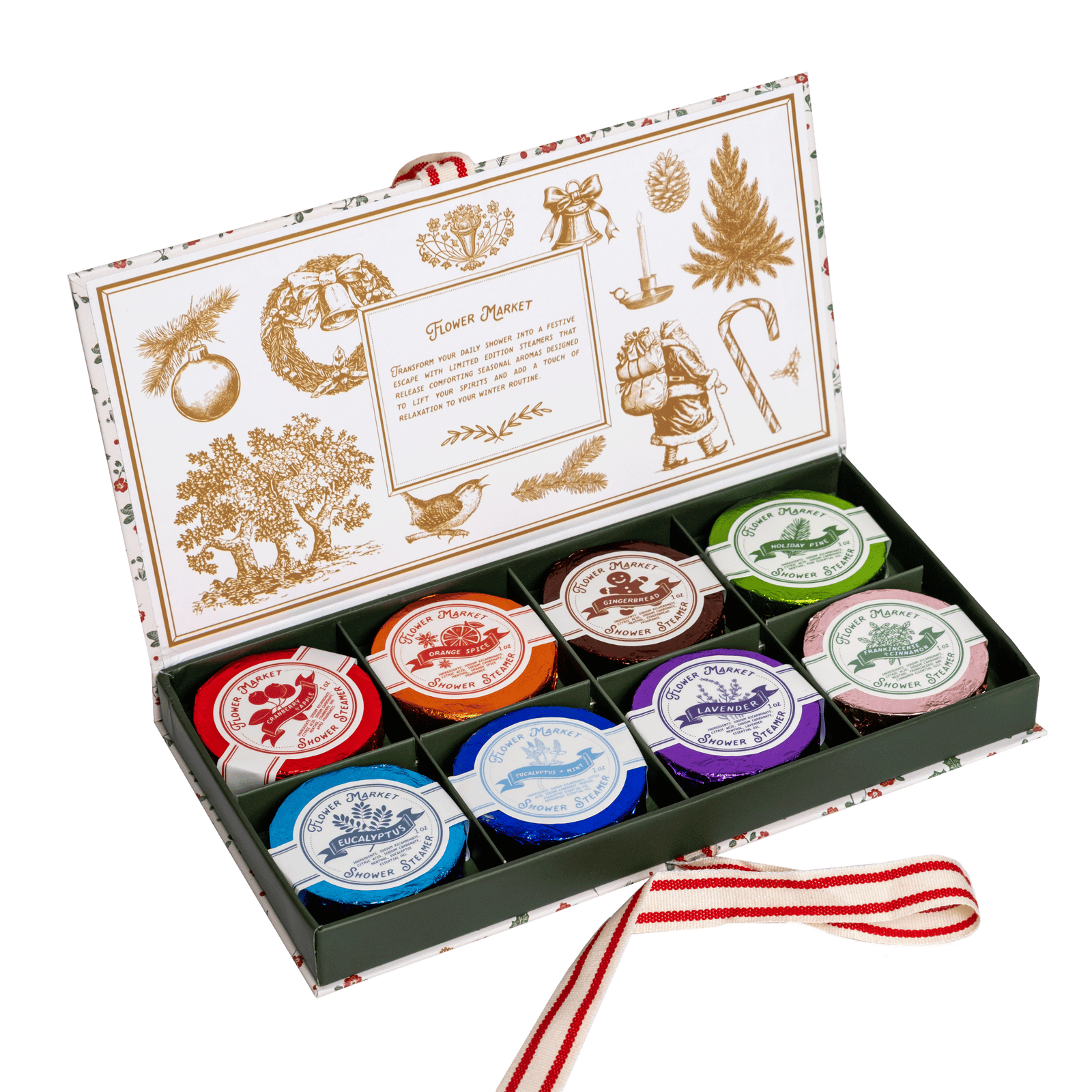 Holiday Shower Steamers 8-Pack