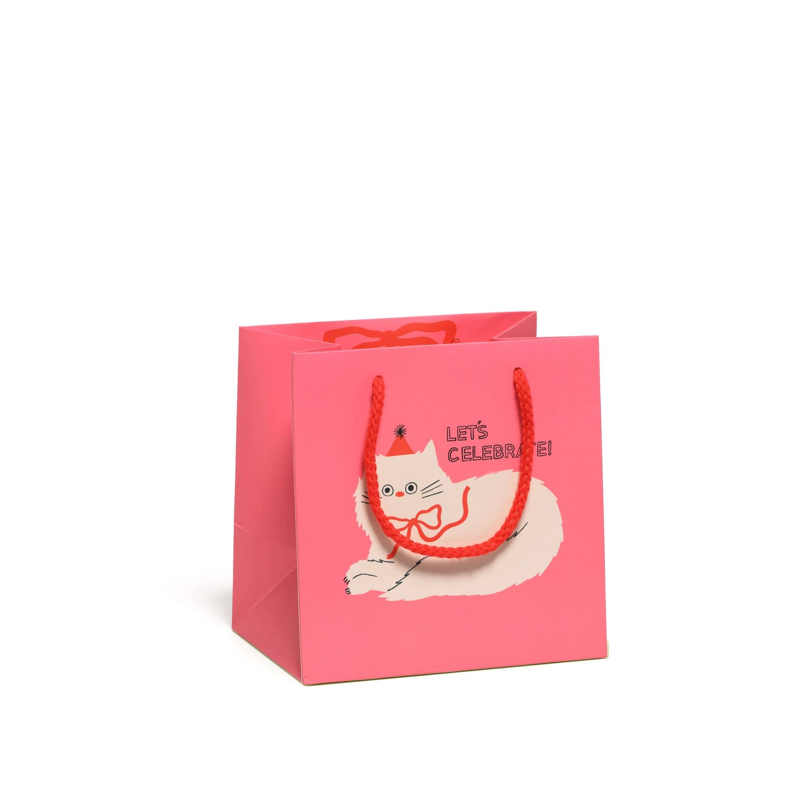 Let's Celebrate Cat Gift Bag (Small)