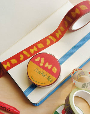 Pasta Shape Washi Tape 