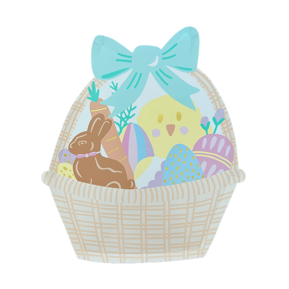 Easter Fun Basket Plates