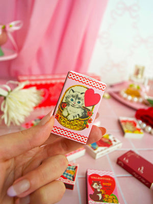 Vintage Valentine's Day Matchbook Box Set