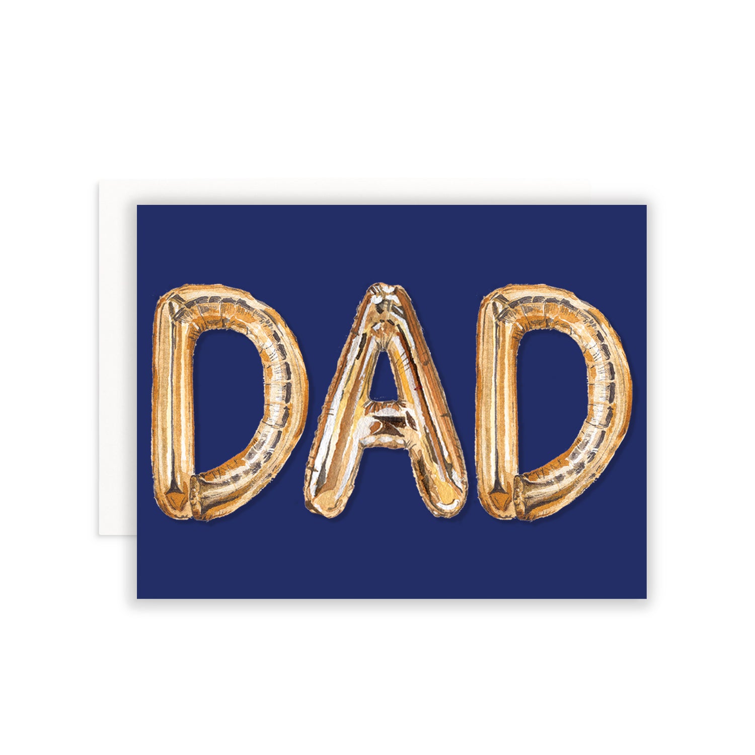 Dad Mylar Balloons Greeting Card