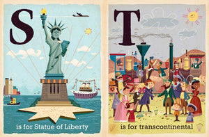 A is for America: A Patriotic Alphabet Board Book