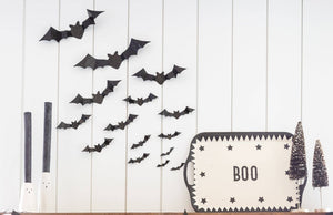VHP907-  Vintage Halloween Bag of Bats