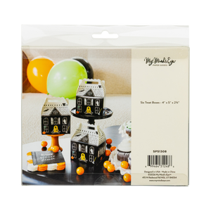 Haunted House Gable Treat Boxes (set of 6!)