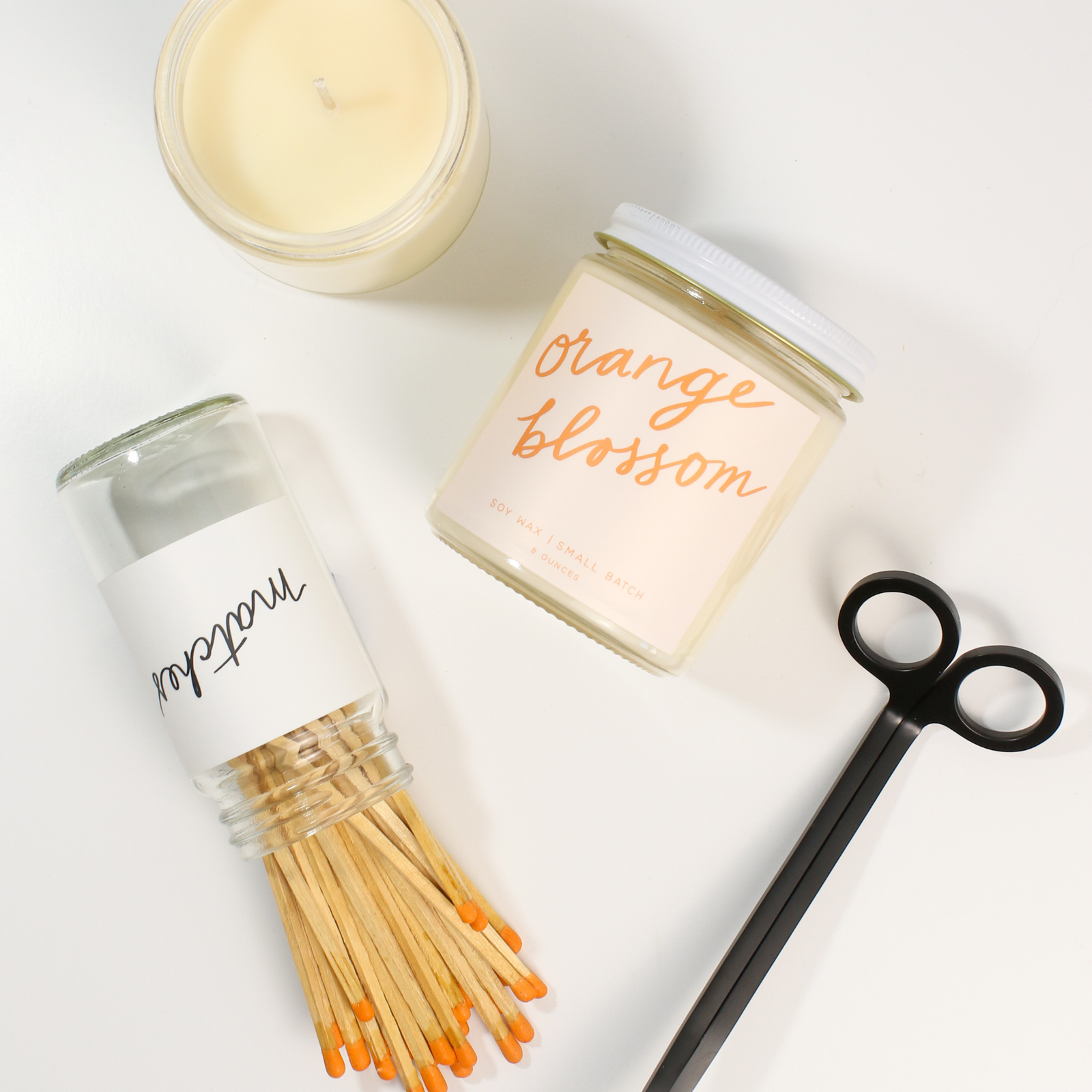 Orange Blossom Soy Candle