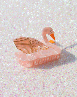 Swan Hair Clip