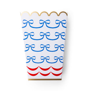 4th of July Bow Flag Popcorn Boxes
