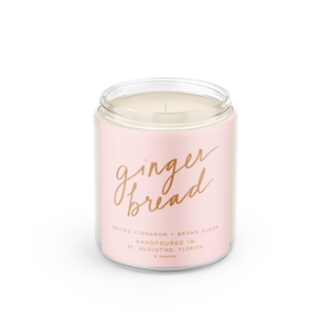 Gingerbread Hand-Poured Soy Candle