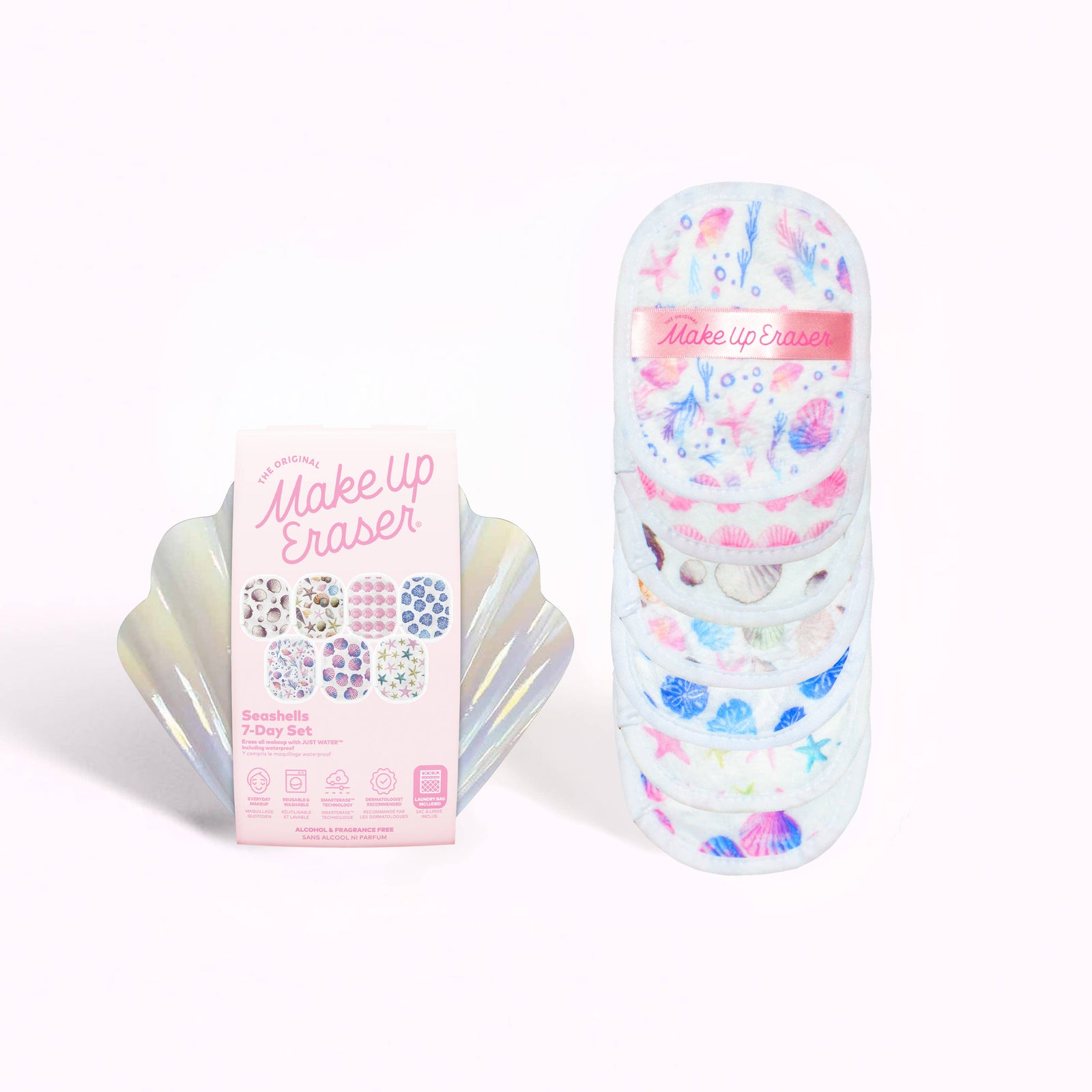 Seashells 7-Day MakeUp Eraser Gift Set