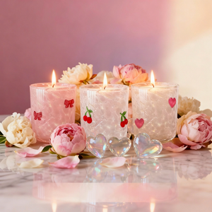 Ribbons & Bows Confetti Icon Candle