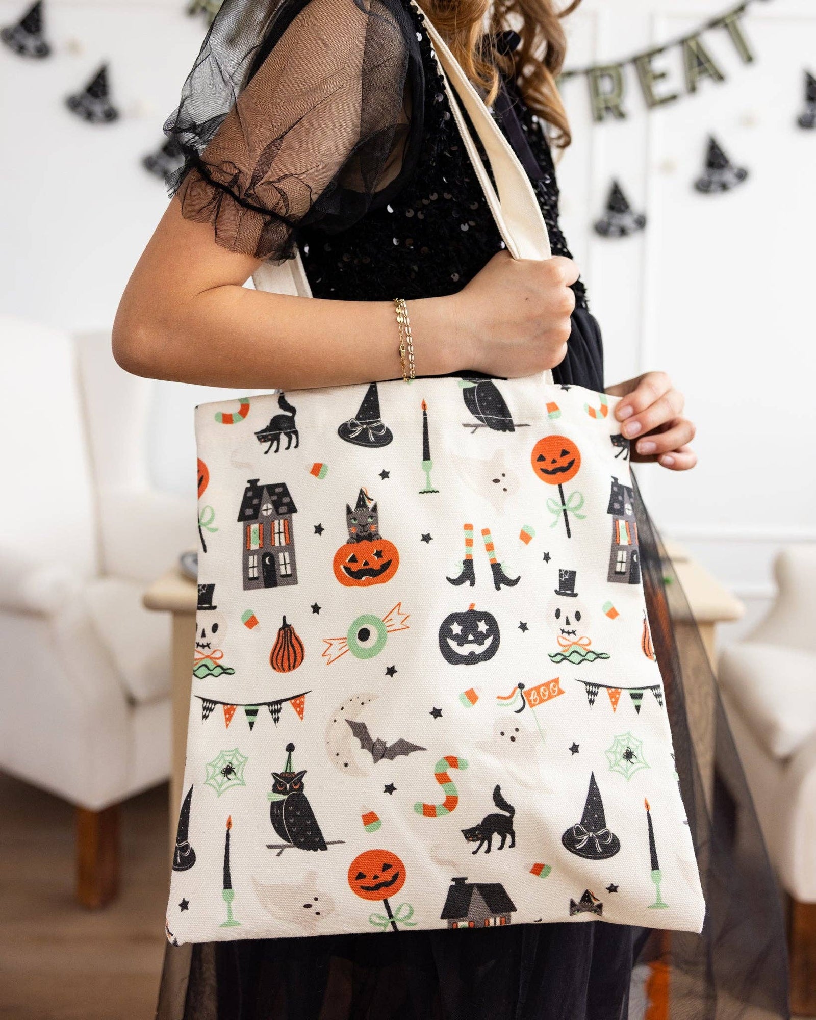 Tricks & Treats Canvas Tote Bag