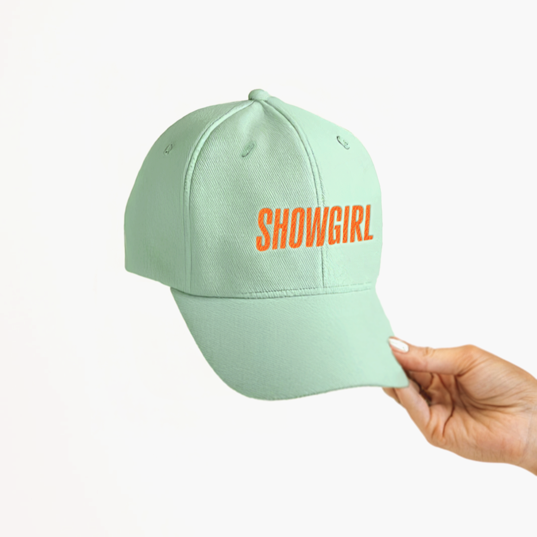 Showgirl Embroidered Hat