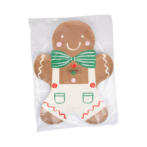 Fancy Gingerbread Man Plate